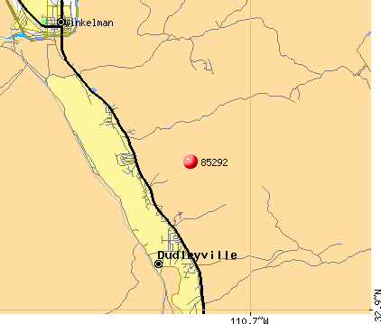 Winkelman, AZ (85292) map