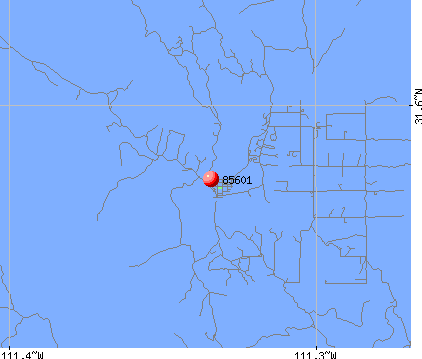 Arivaca, AZ (85601) map
