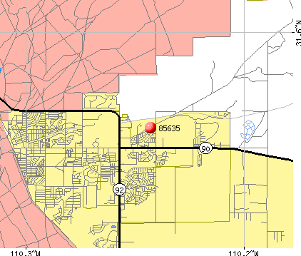 Sierra Vista Arizona Google Map