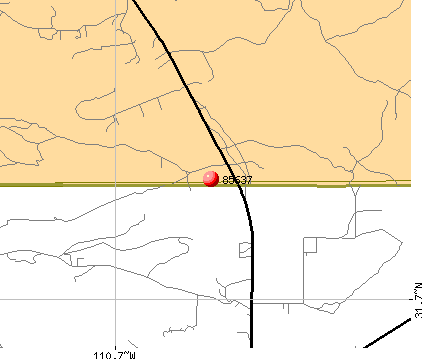 Sonoita, AZ (85637) map