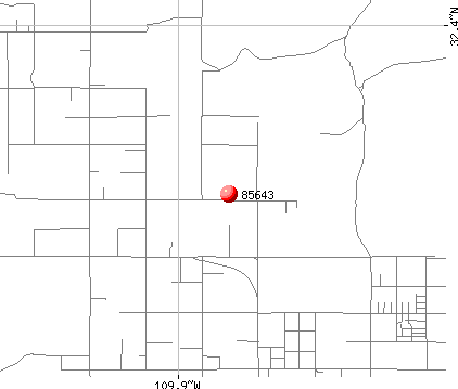 Willcox, AZ (85643) map