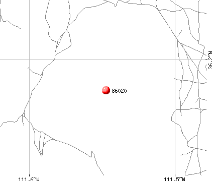 Cameron, AZ (86020) map