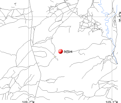 Fort Defiance, AZ (86504) map