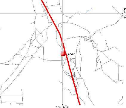 Rock Point, AZ (86545) map