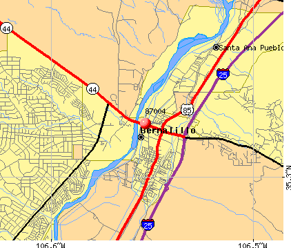 87004 Zip Code (Santa Ana Pueblo, New Mexico) Profile - homes