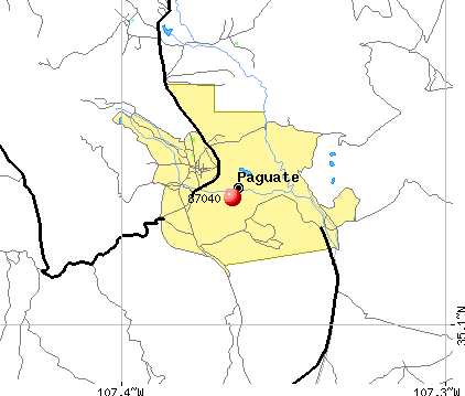 Encinal, NM (87040) map