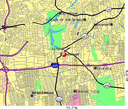 Hauppauge, NY (11788) map