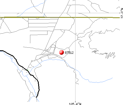 87512 map
