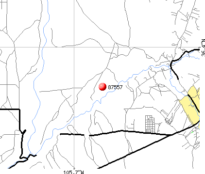 Ranchos de Taos, NM (87557) map