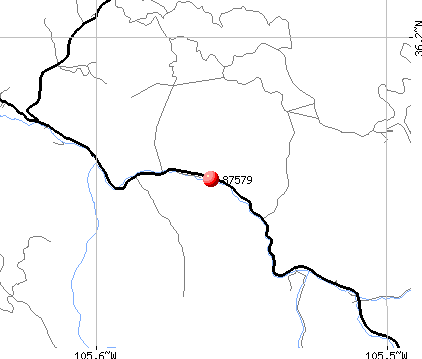 Vadito, NM (87579) map