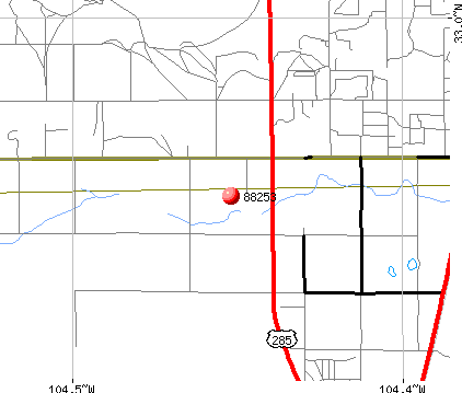 Lake Arthur, NM (88253) map