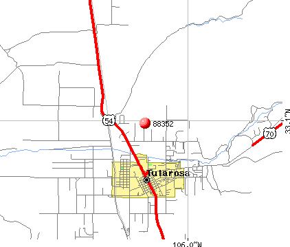 Holloman AFB, NM (88352) map