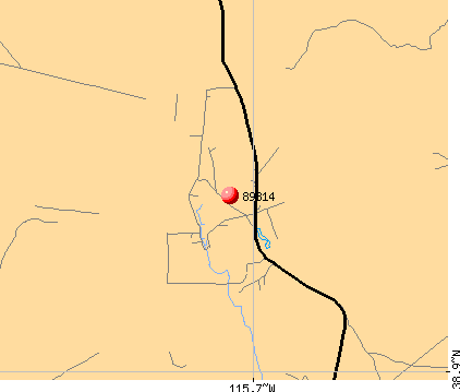 Duckwater, NV (89314) map