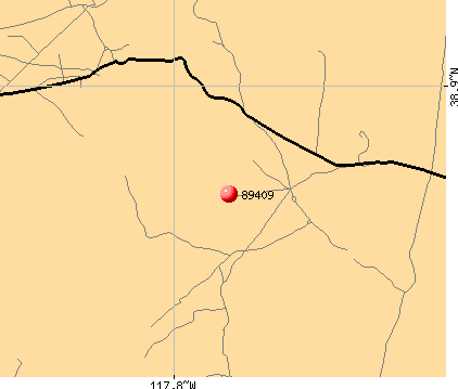 Gabbs, NV (89409) map