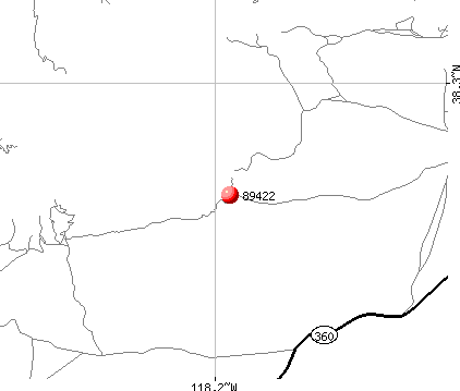 Mina, NV (89422) map