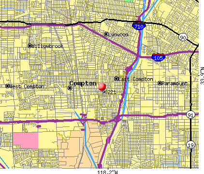 map compton courthouse