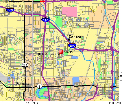 fort carson zip code map