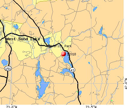 Averill Park, NY (12018) map