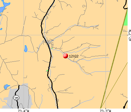 Berlin, NY (12022) map