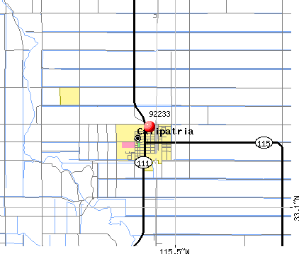 Calipatria, CA (92233) map