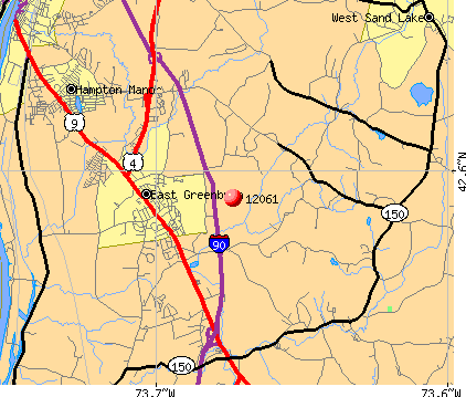 East Greenbush, NY (12061) map