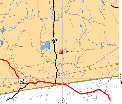 East Nassau, NY (12062) map