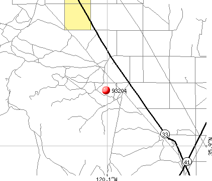 Avenal, CA (93204) map