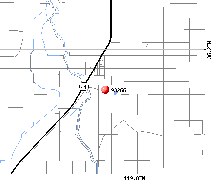 Stratford, CA (93266) map