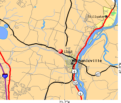 Mechanicville, NY (12118) map