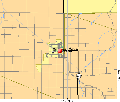 Squaw Valley, CA (93646) map