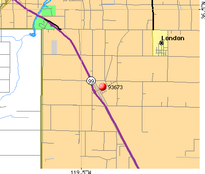 Traver, CA (93673) map