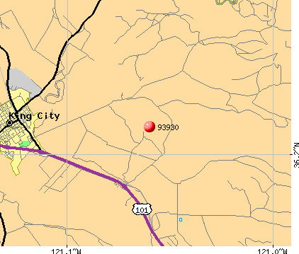 King City, CA (93930) map