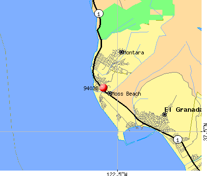 Moss Beach, CA (94038) map