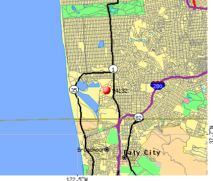 San Francisco Zip Code Map