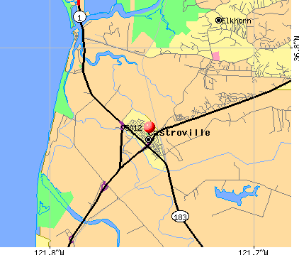 Elkhorn, CA (95012) map