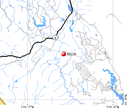Copperopolis, CA (95228) map