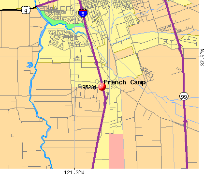 French Camp, CA (95231) map