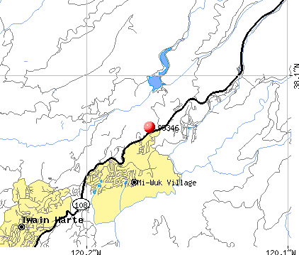 Mi-Wuk Village, CA (95346) map