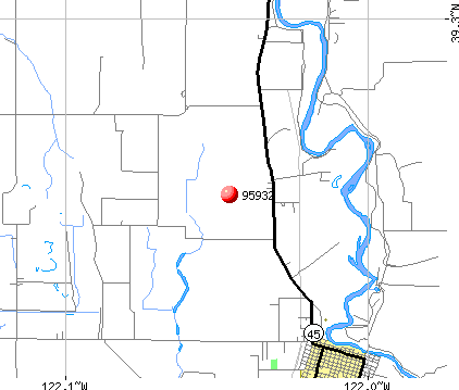 Colusa, CA (95932) map
