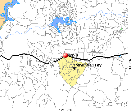 Penn Valley, CA (95946) map