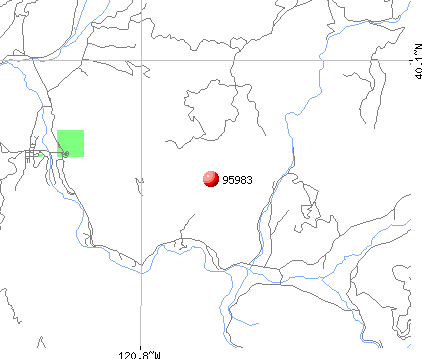 Taylorsville, CA (95983) map