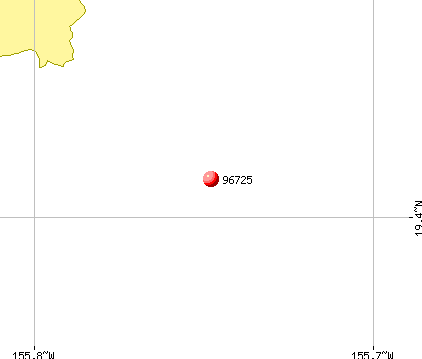 Honalo, HI (96725) map