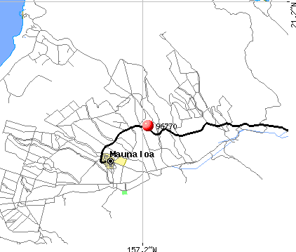 Maunaloa, HI (96770) map