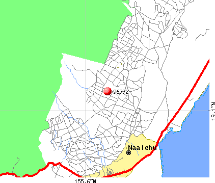 Naalehu, HI (96772) map