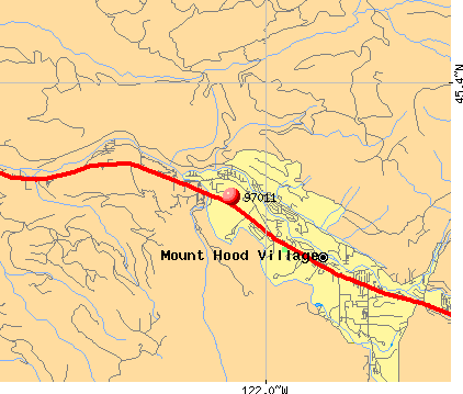 Mount Hood Village, OR (97011) map