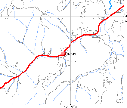 Wilderville, OR (97543) map