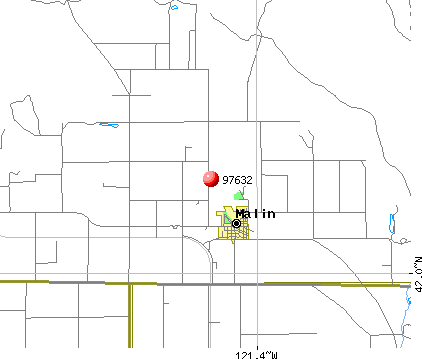 Malin, OR (97632) map