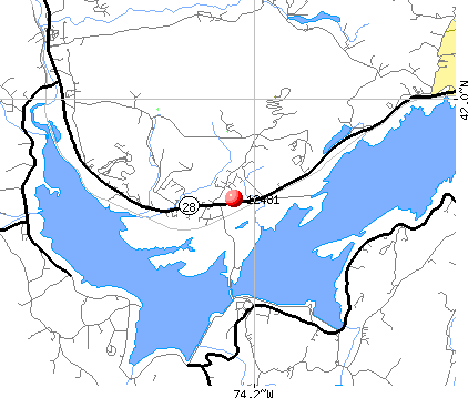 Shokan, NY (12481) map