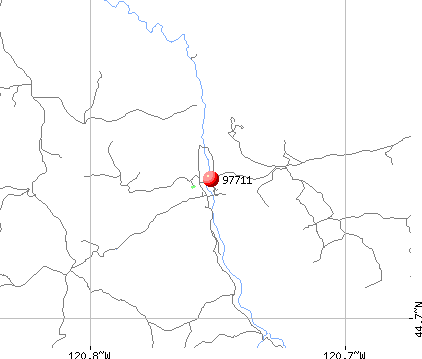 Ashwood, OR (97711) map