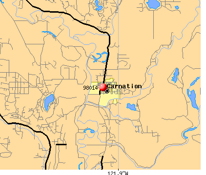 Carnation, WA (98014) map
